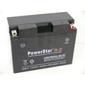 Powerstar PowerStar PM-24HL-BS-H-D Harley-Davidson Motorcycle Battery For Harley-Davidson Fl Flh Touring 1980-1996 PM-24HL-BS-H-D